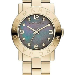 Marc Jacobs “Amy” Watch, Grey Mother of Pearl Dial